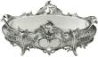 Jardinière in sterling silver (silver-plated inner tray) 2950g in sterling silver - Ercuis